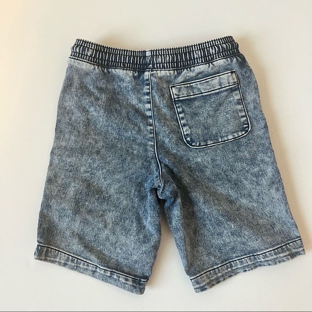 Wonder Nation Acid Wash Pull Shorts - Picture 2 of 3